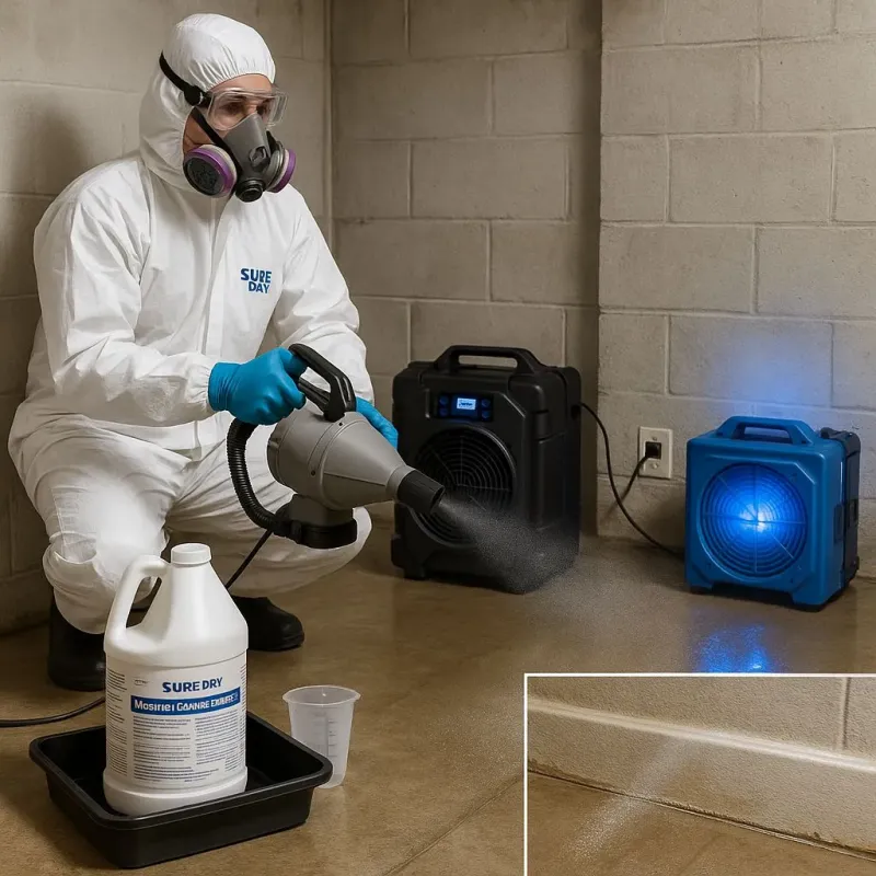 Sanitization and Odor Removal process in Flagler Beach, FL